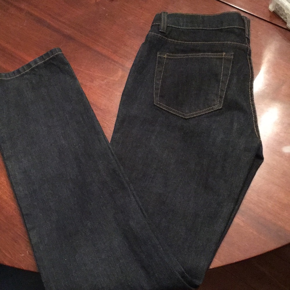 Size 4 Stretch Dark Rinse London Jeans NWOT